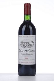 france-bordeaux-wine-gazin-pessac-leognan-1988